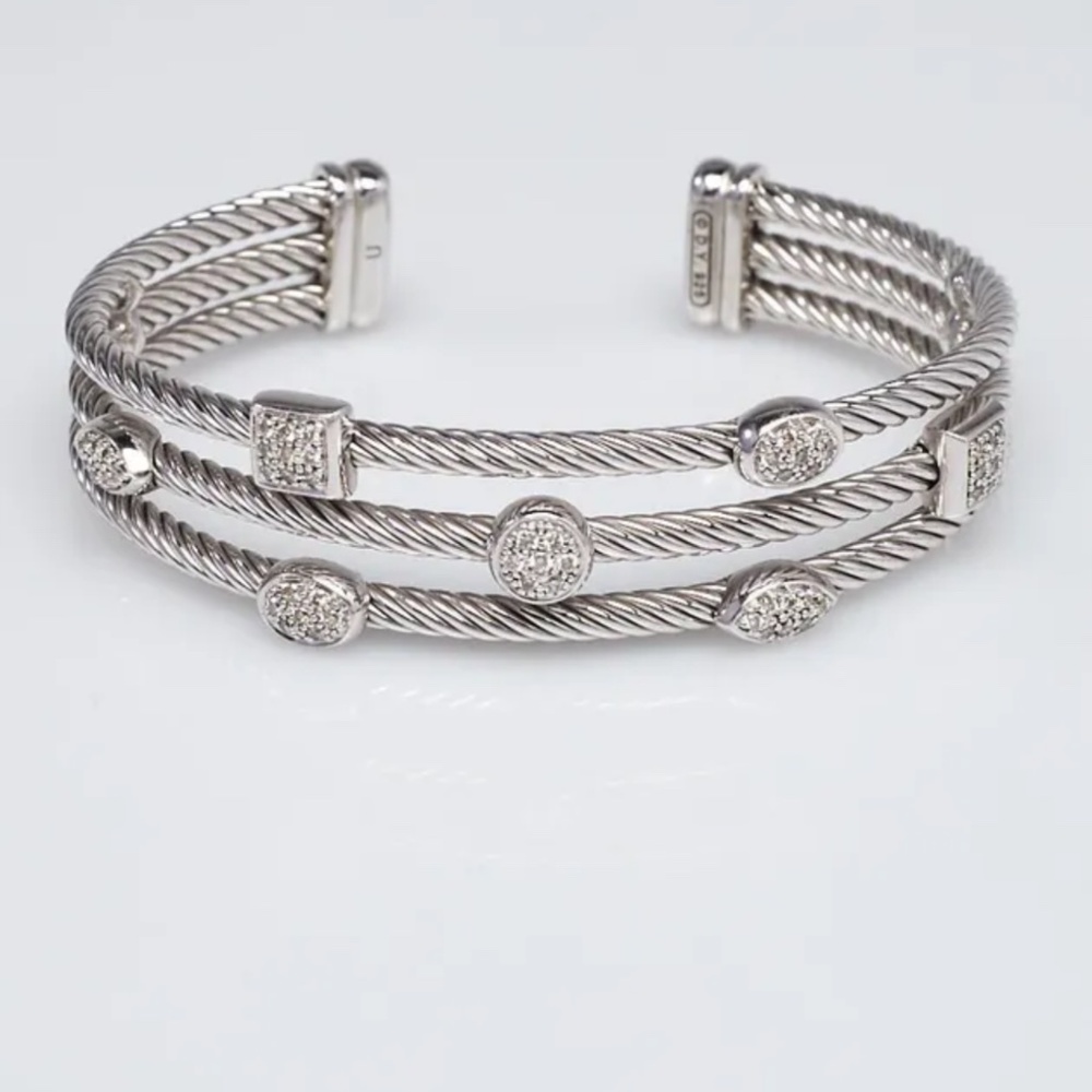 David Yurman  Diamond Confetti Bracelet - AUTHENTIC